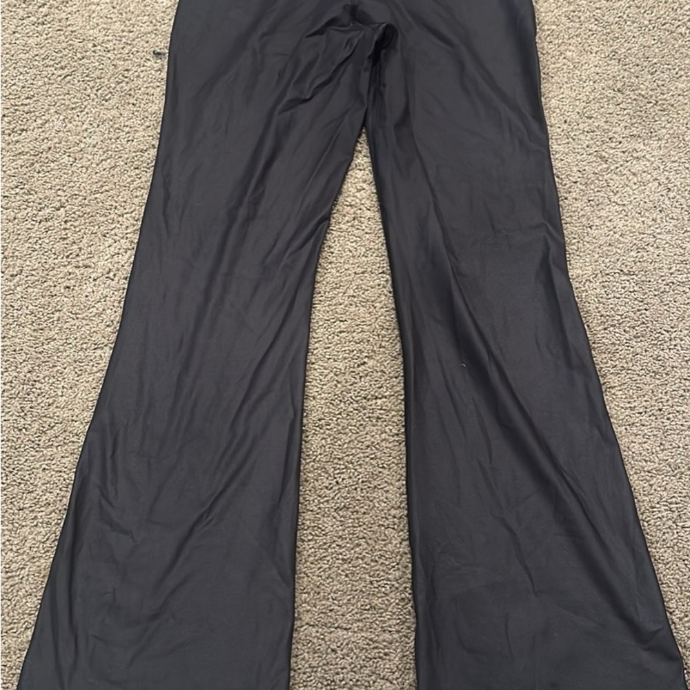 Black Wide-Leg Pants